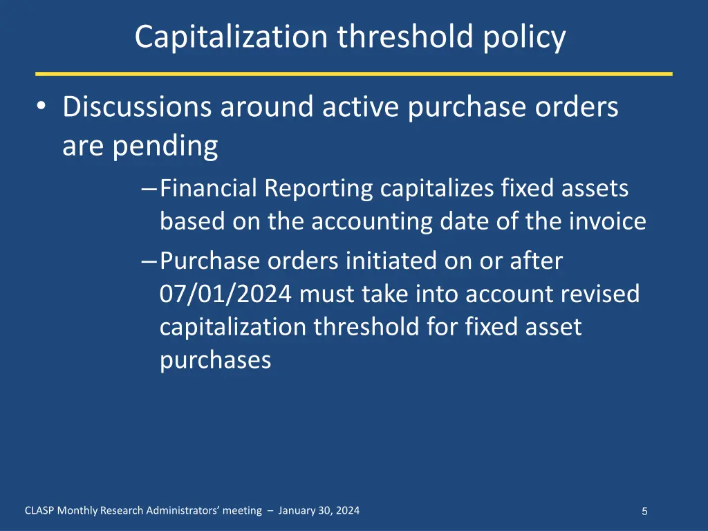 capitalization threshold policy 2