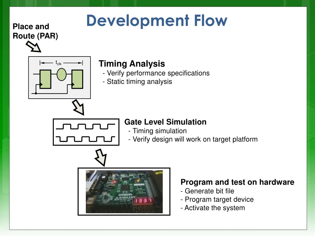 development flow