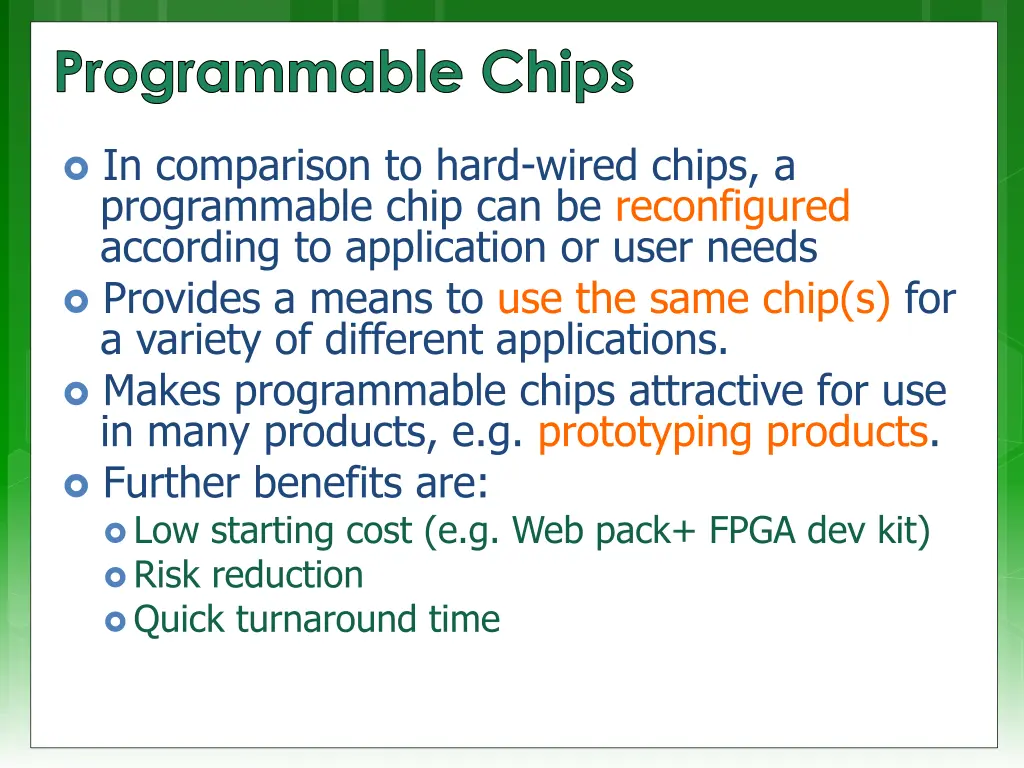 programmable chips