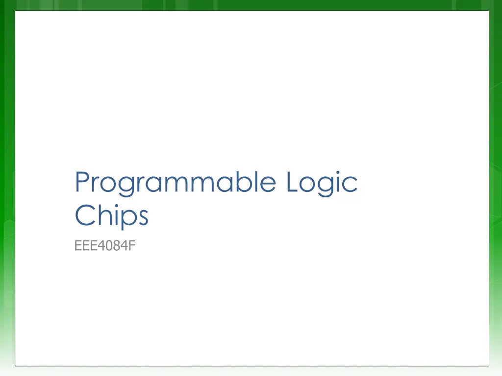 programmable logic chips eee4084f