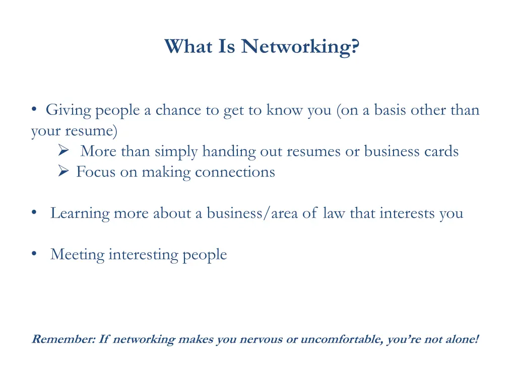 what is networking
