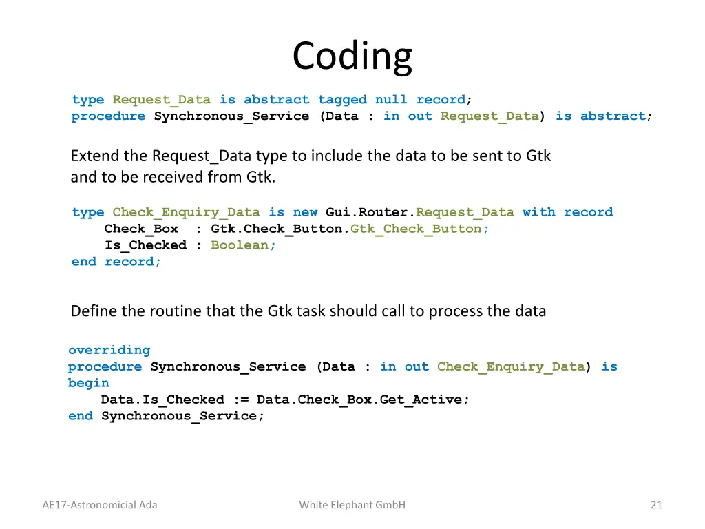 coding