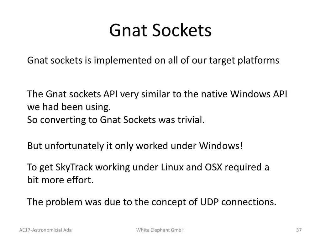 gnat sockets