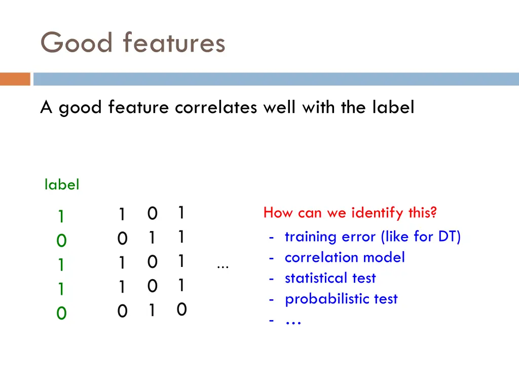 good features