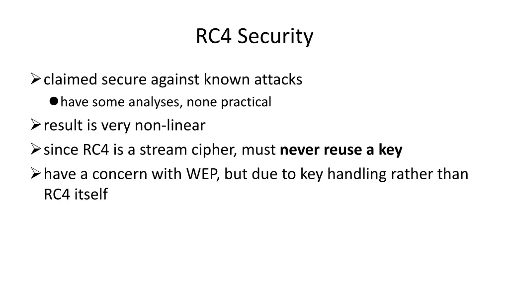 rc4 security
