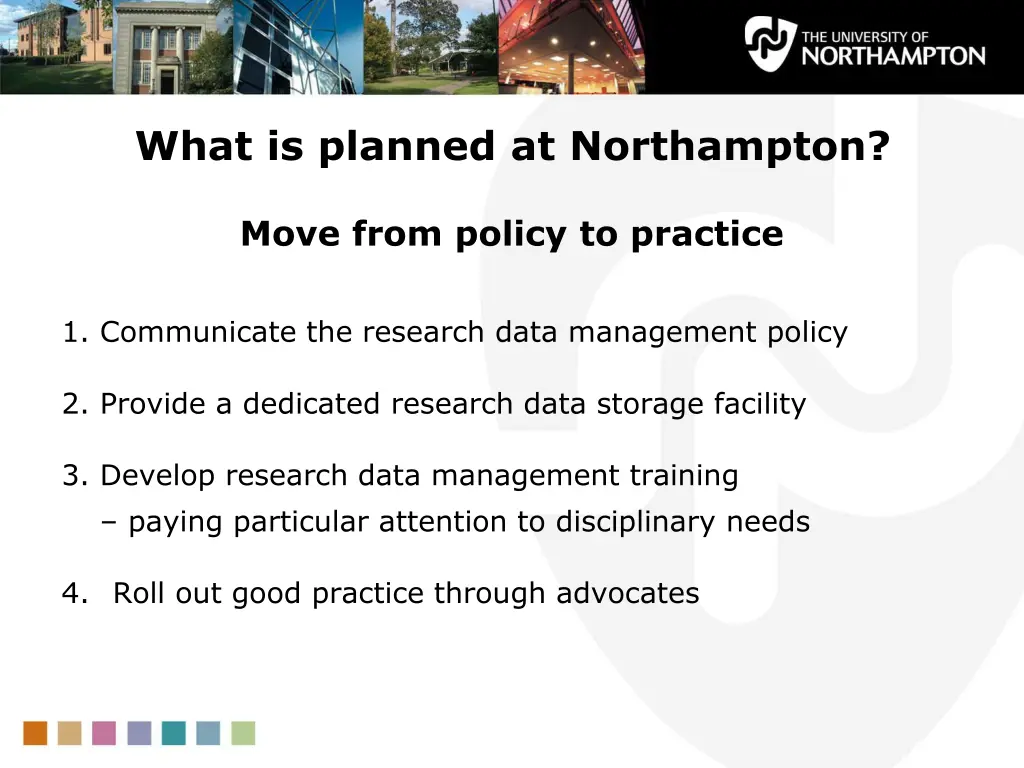 what is planned at northampton