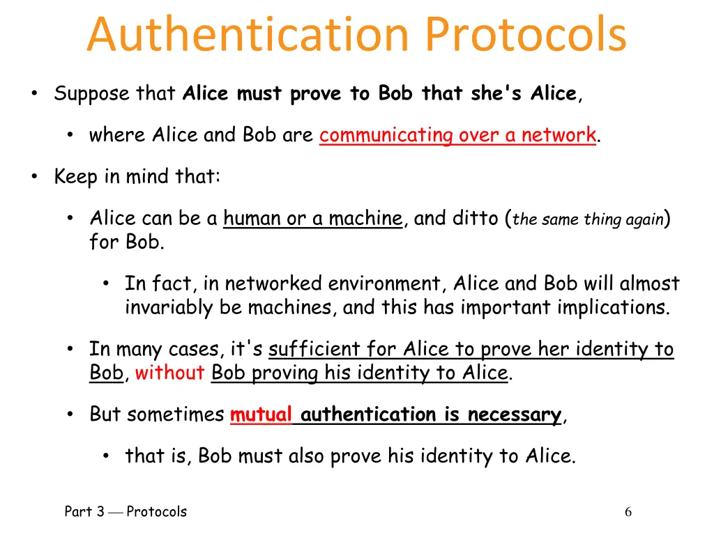 authentication protocols