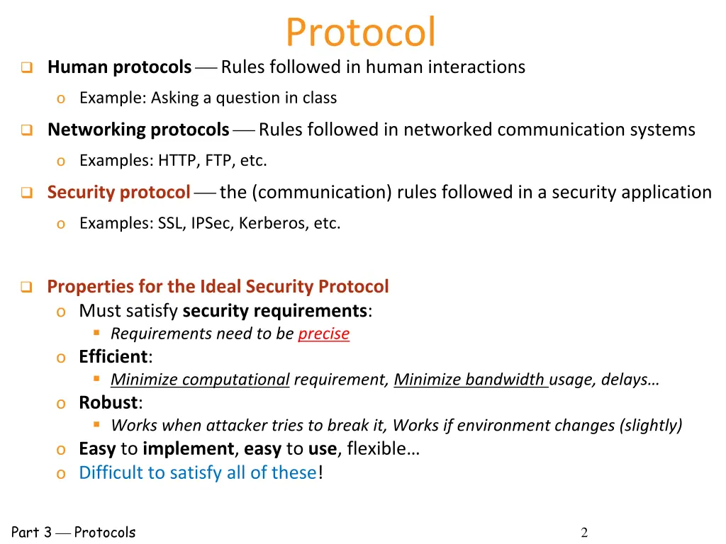 protocol
