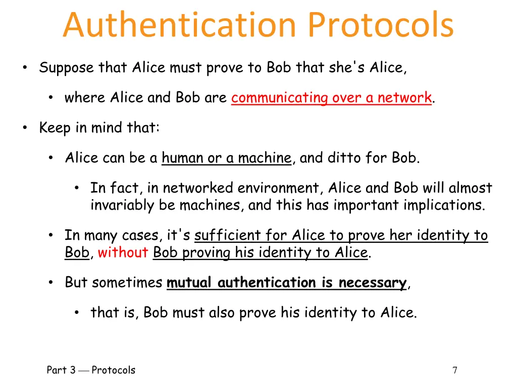 authentication protocols