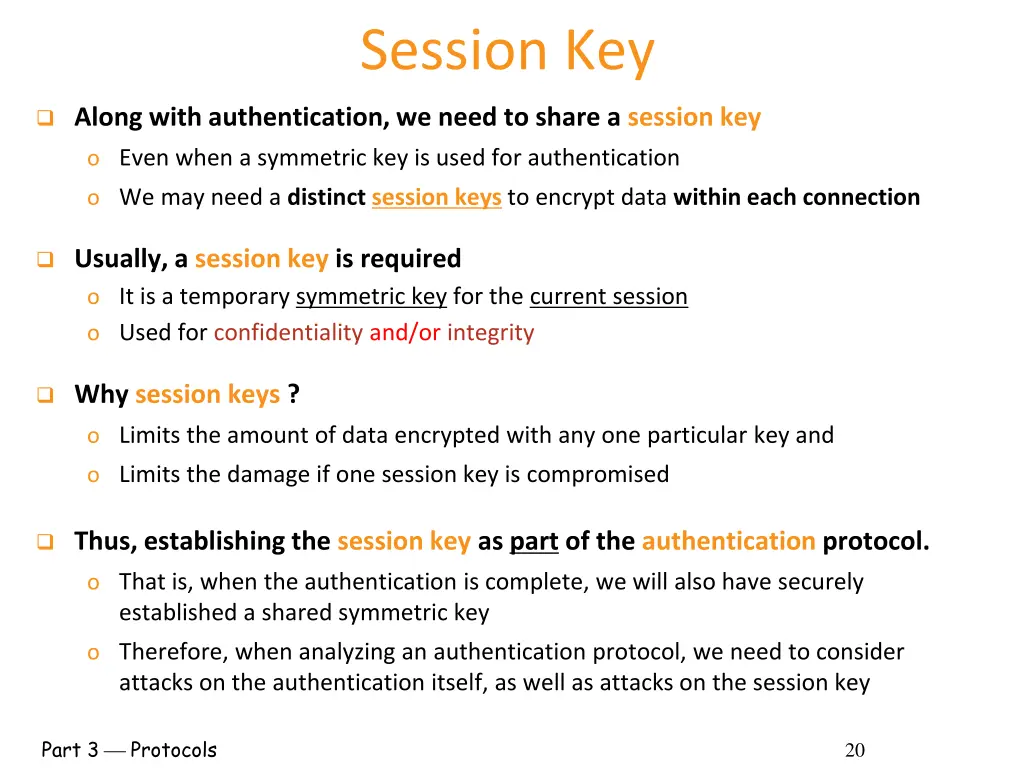 session key