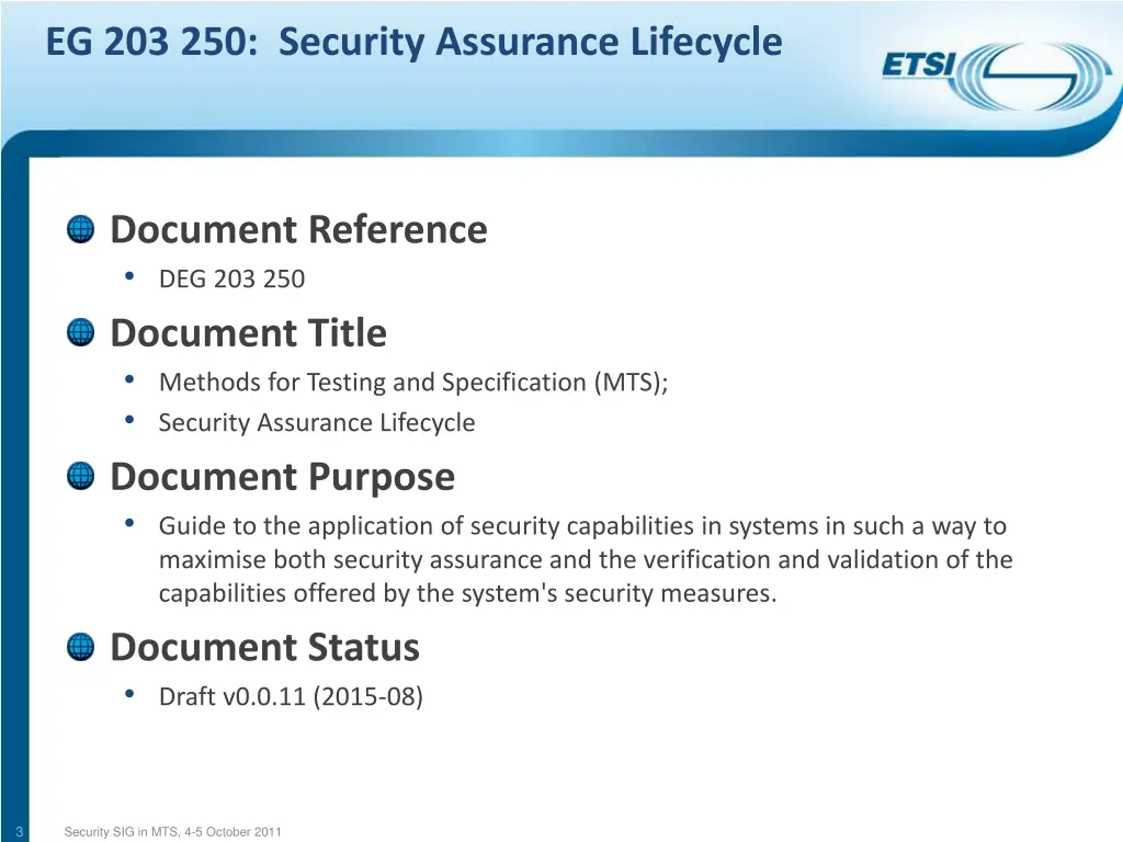 eg 203 250 security assurance lifecycle
