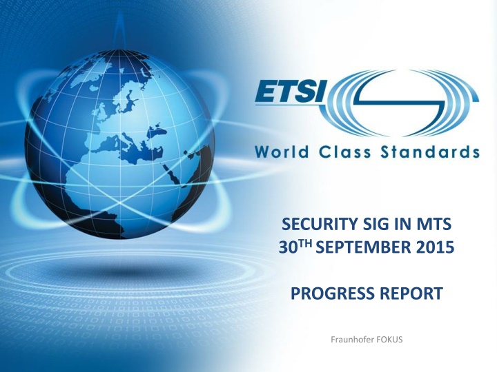 security sig in mts 30 th september 2015