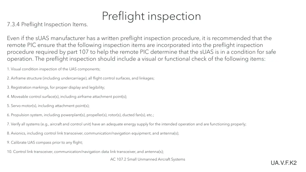 preflight inspection 1