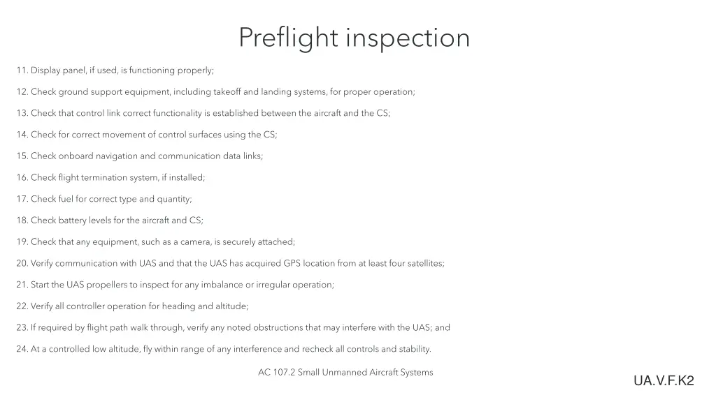 preflight inspection 2