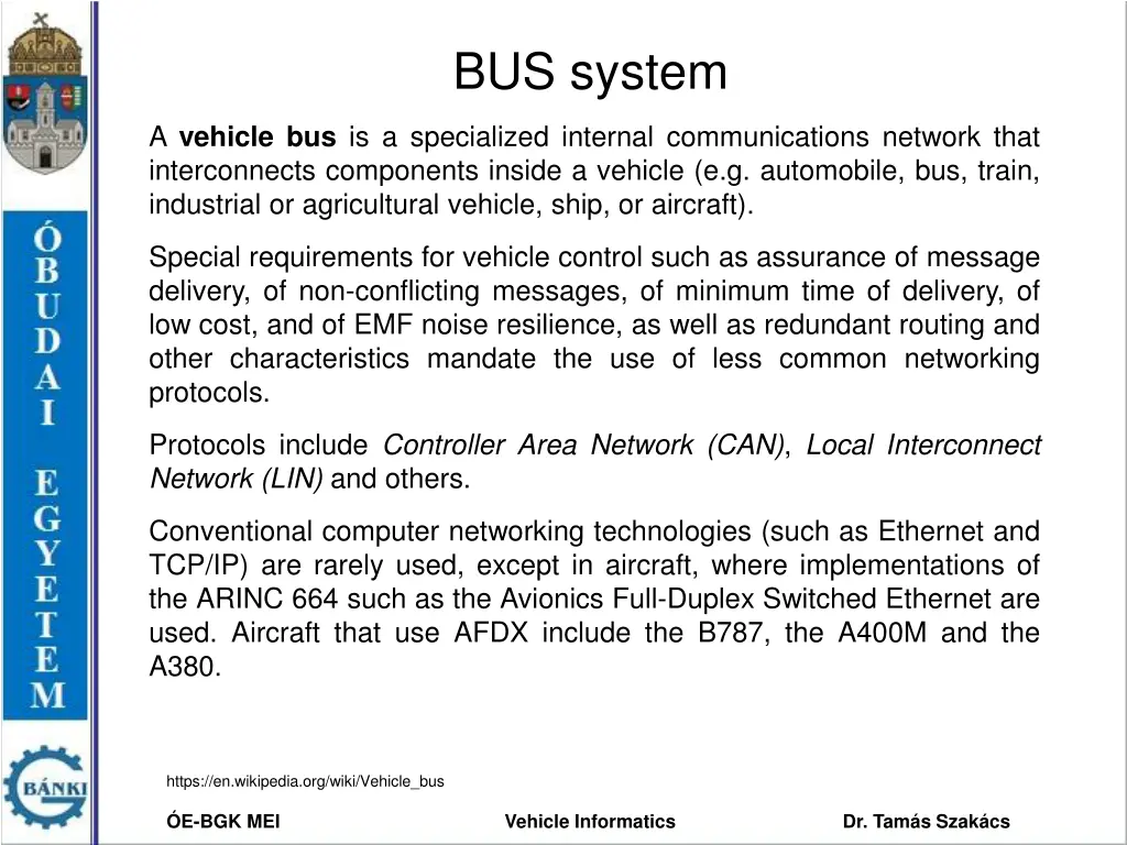 bus system