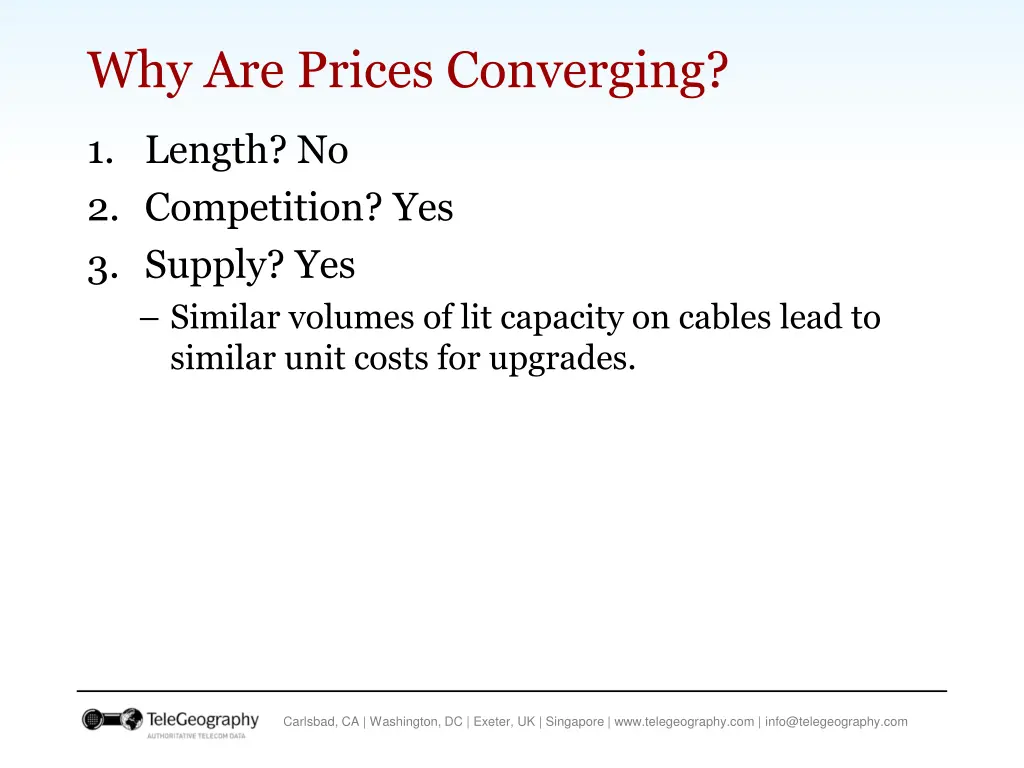 why are prices converging 2