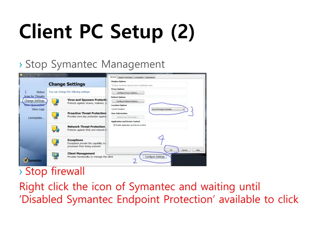 client pc setup 2
