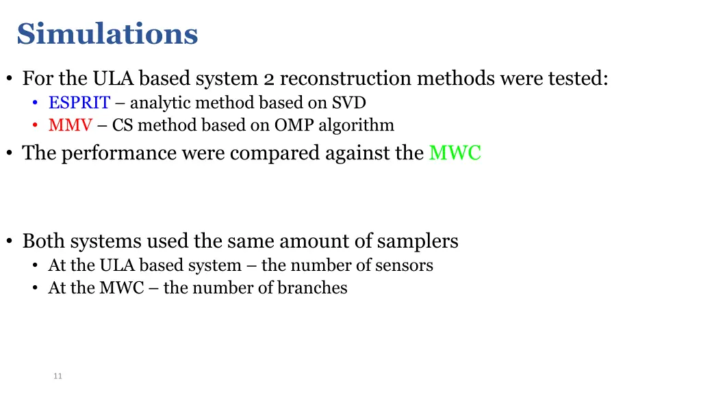 simulations