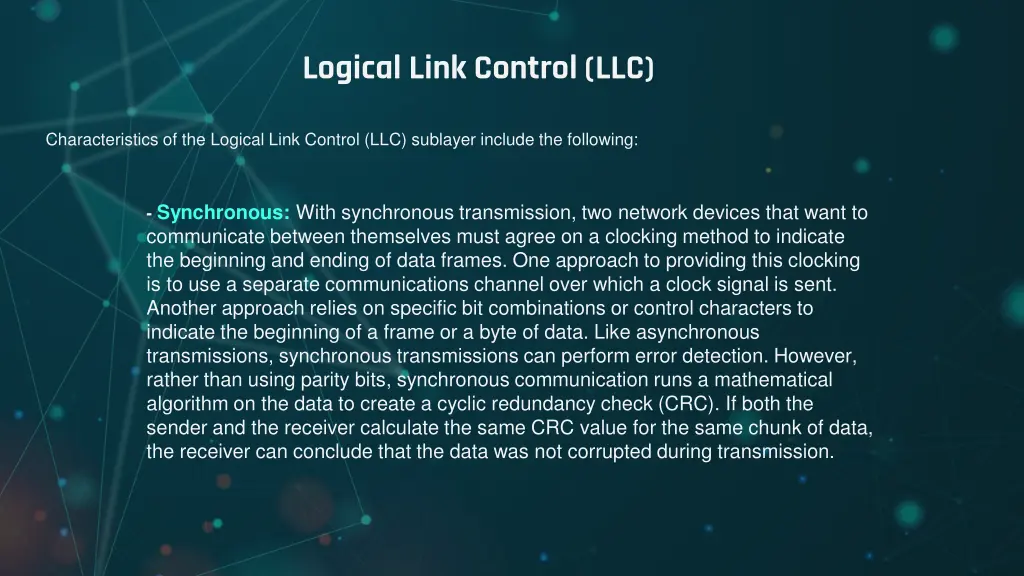 logical link control llc 2