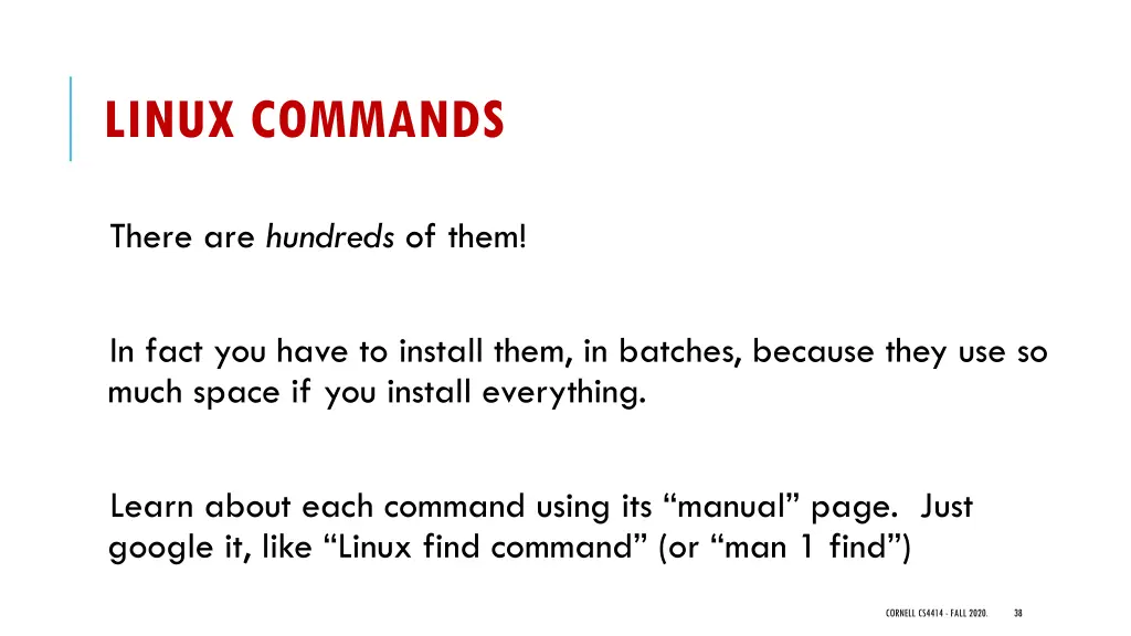 linux commands