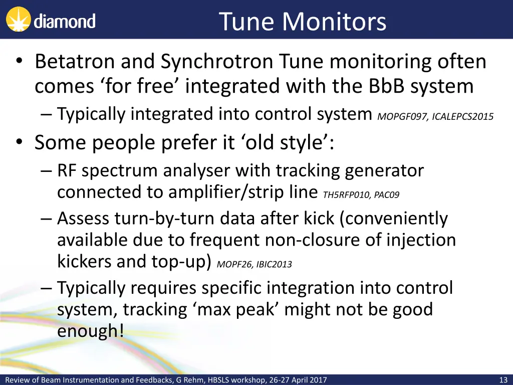 tune monitors