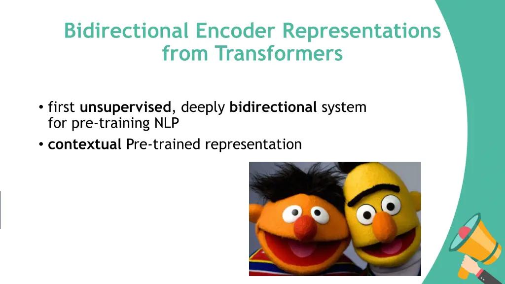 bidirectional encoder representations from