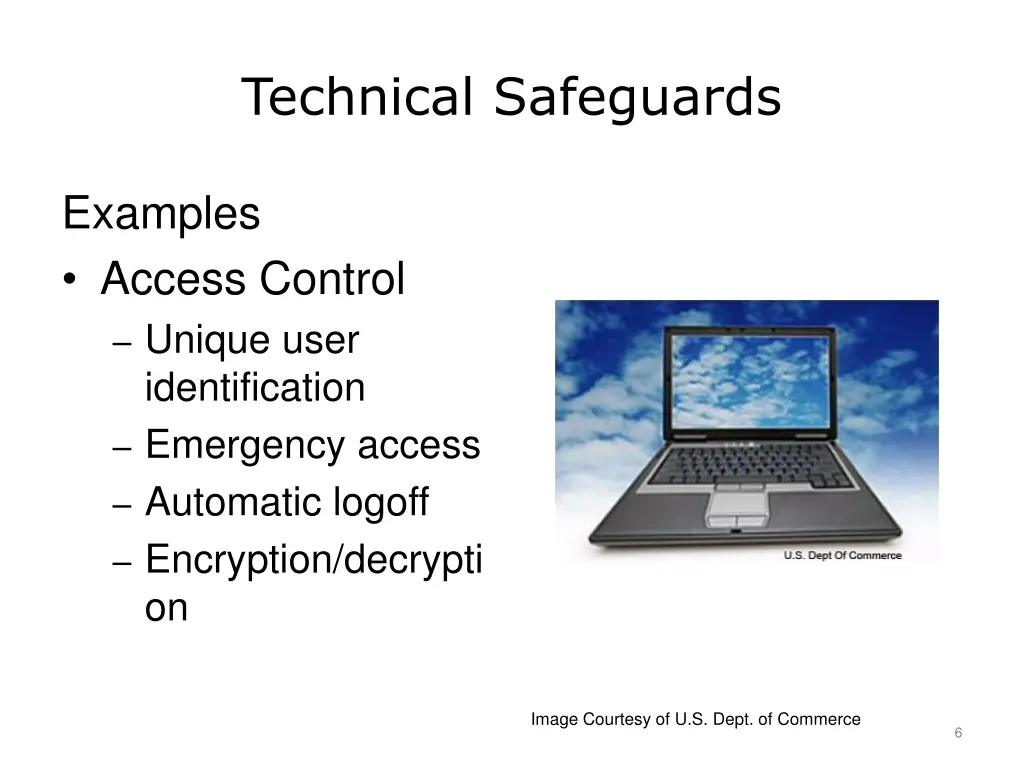 technical safeguards