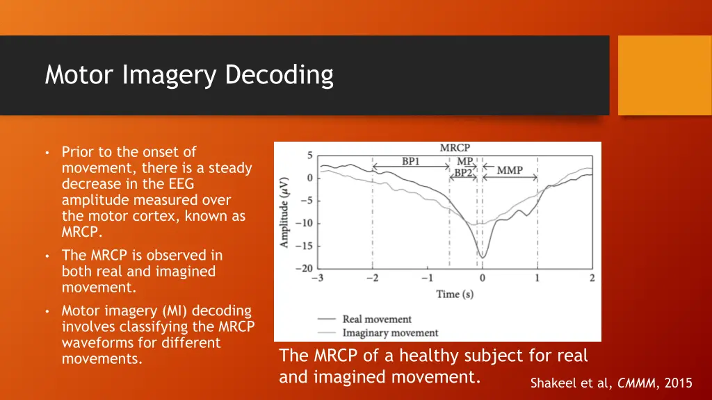 motor imagery decoding