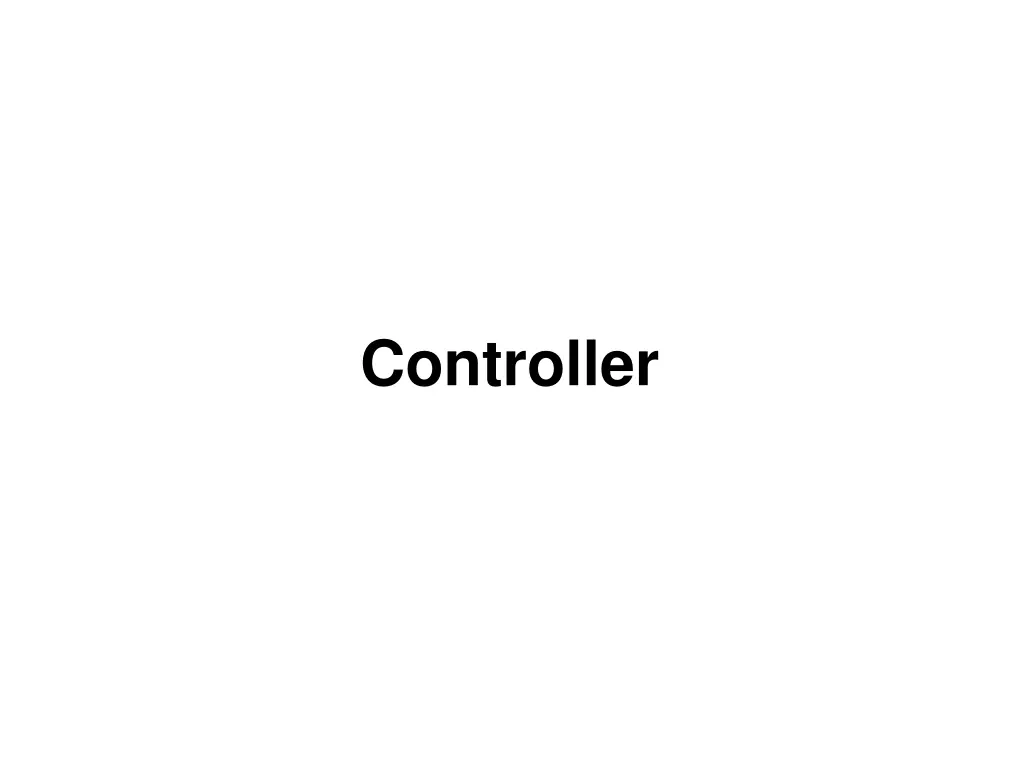 controller