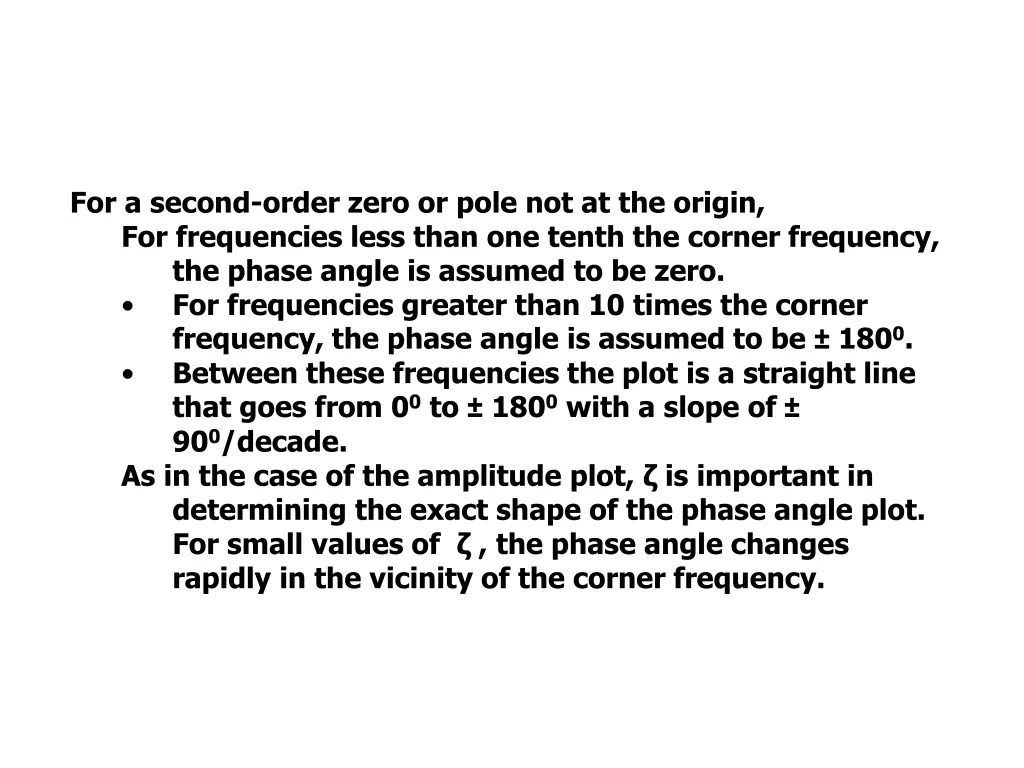 phase angle plots