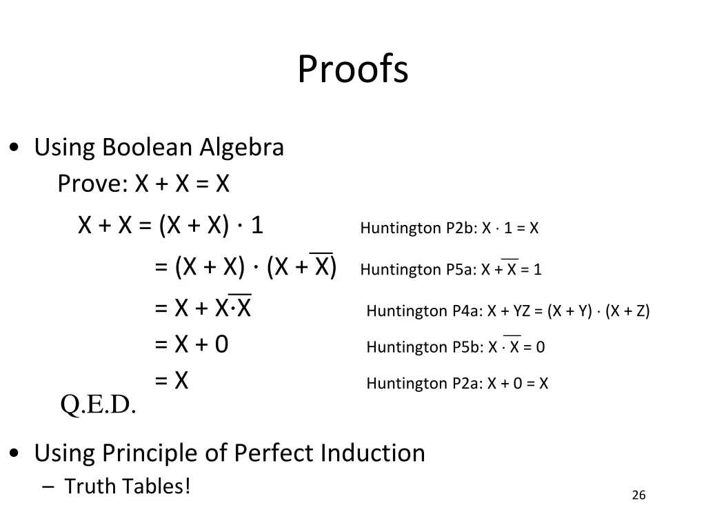 proofs