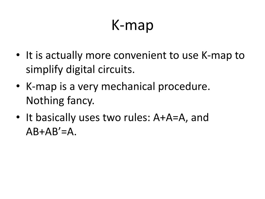 k map 6