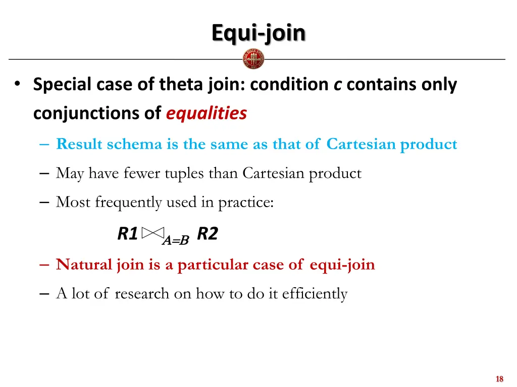 equi join