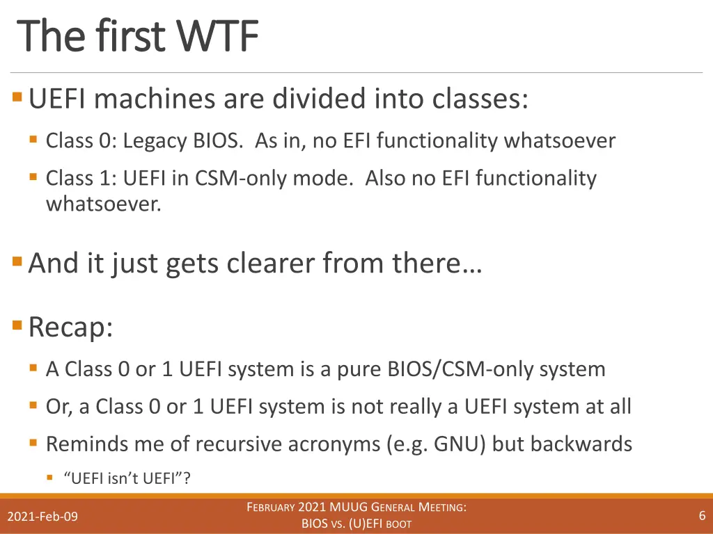 the first wtf the first wtf