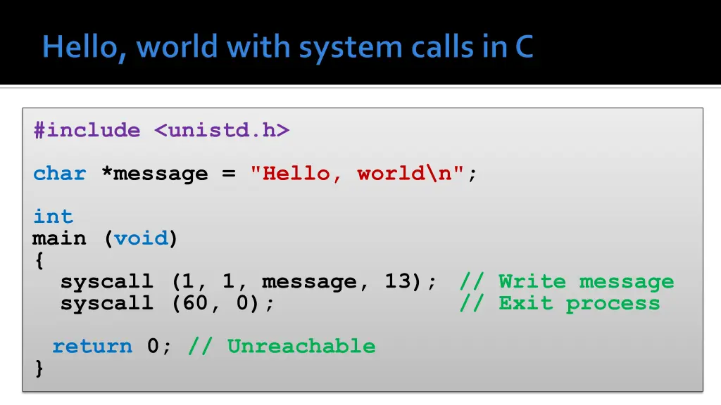 include unistd h