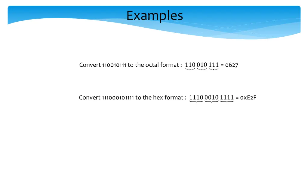 examples