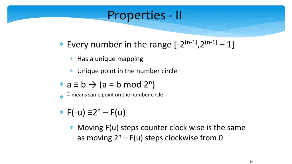 properties ii