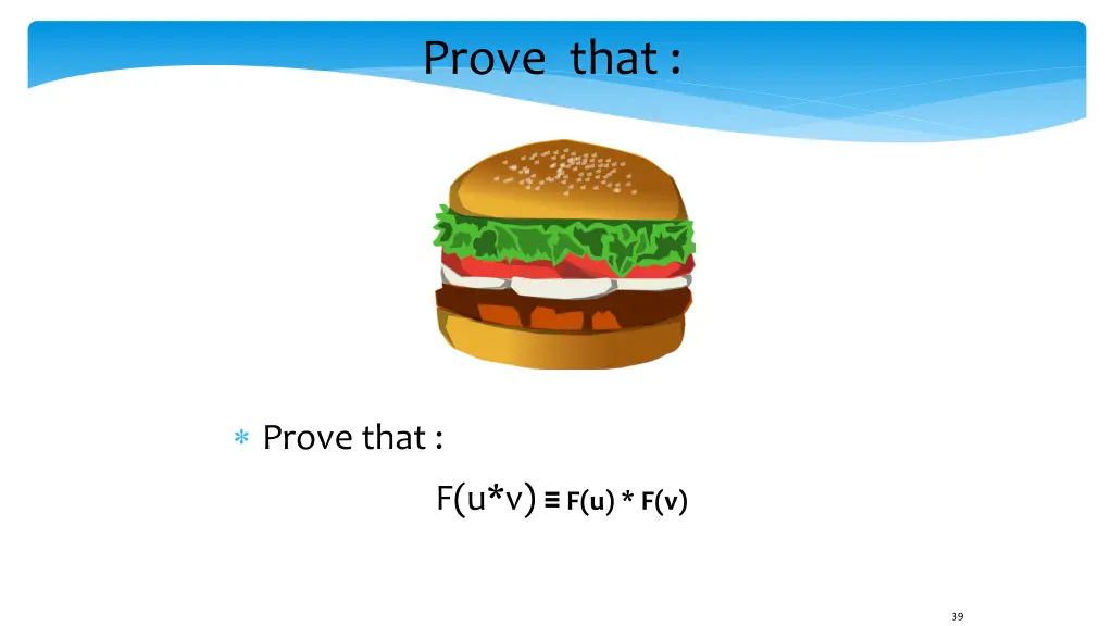 prove that