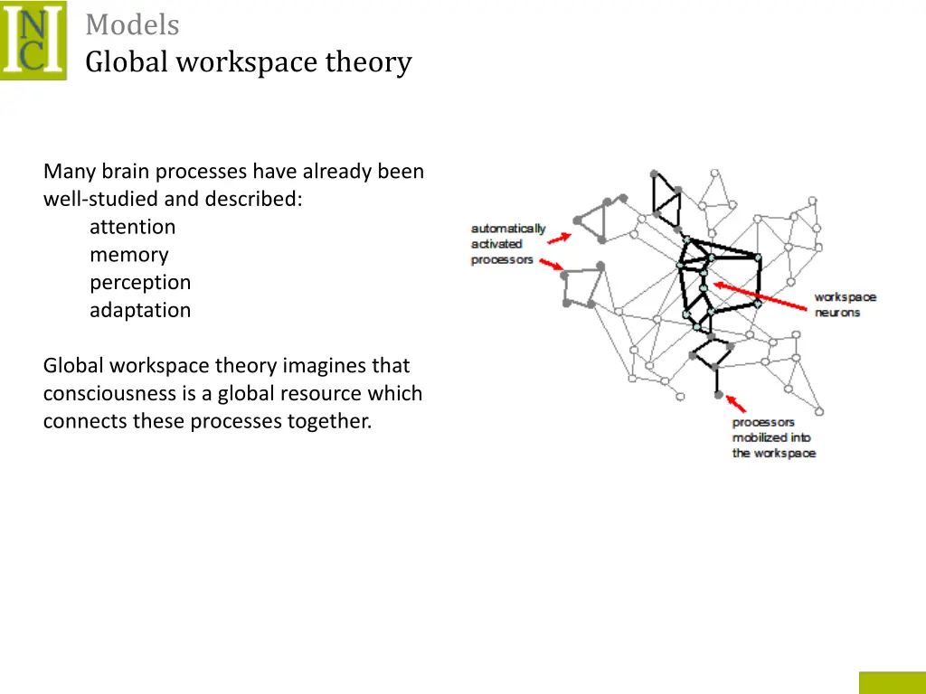 models global workspace theory