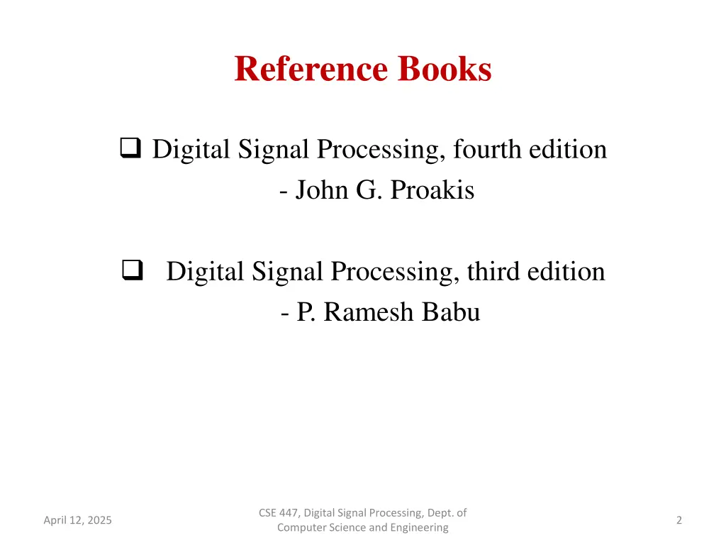 reference books
