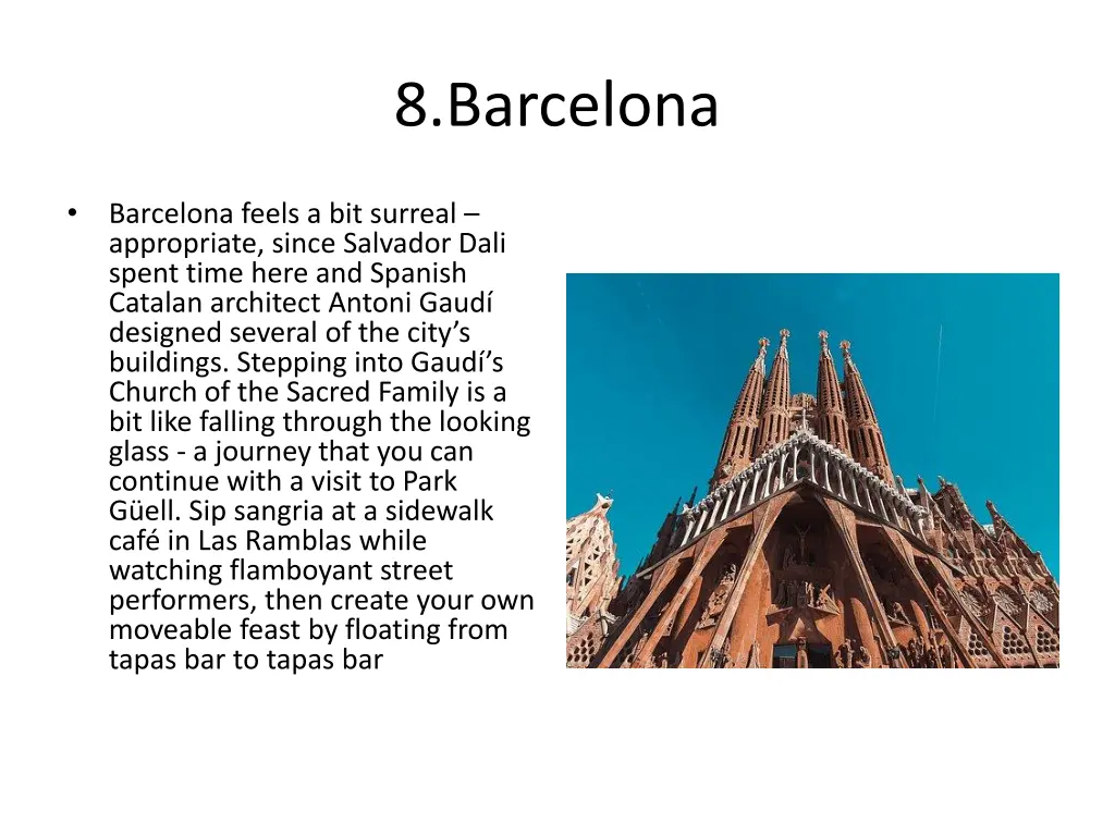 8 barcelona