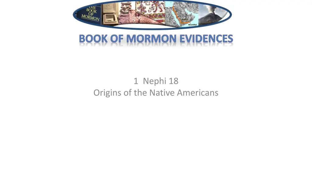 book of mormon evidences 2