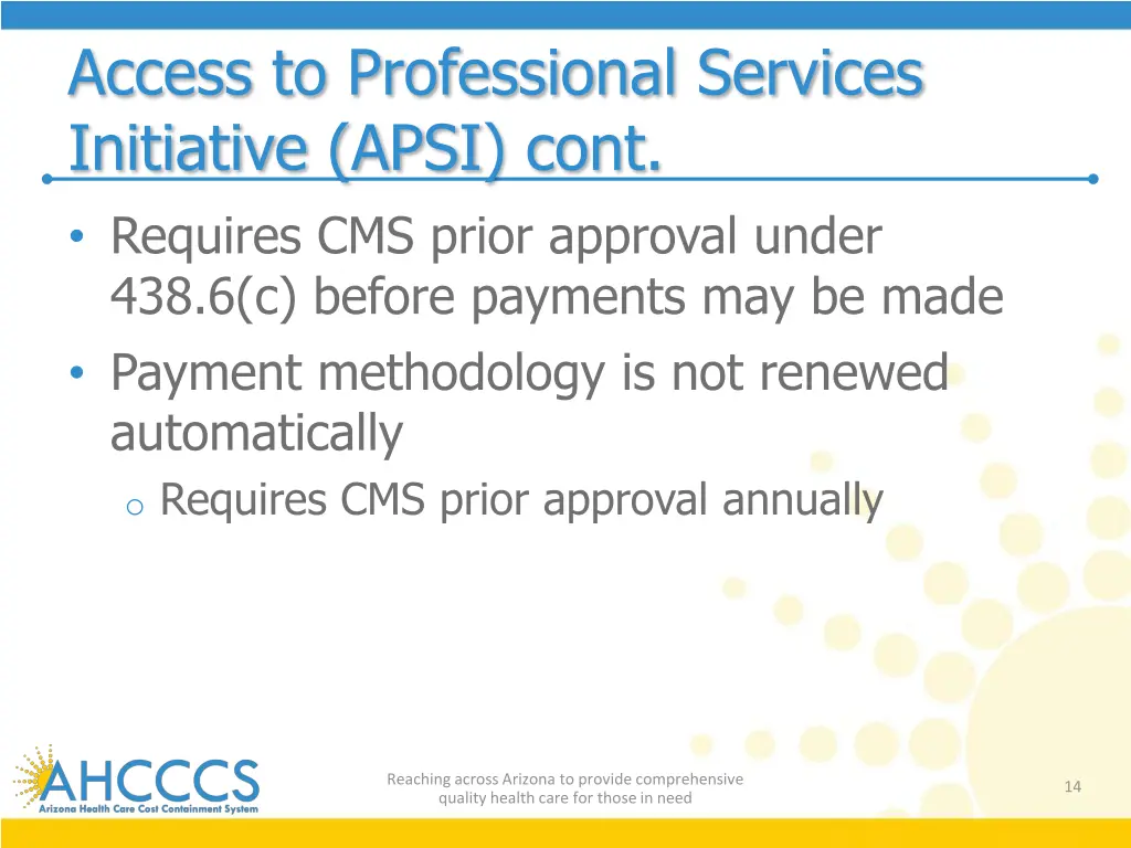 access to professional services initiative apsi 2