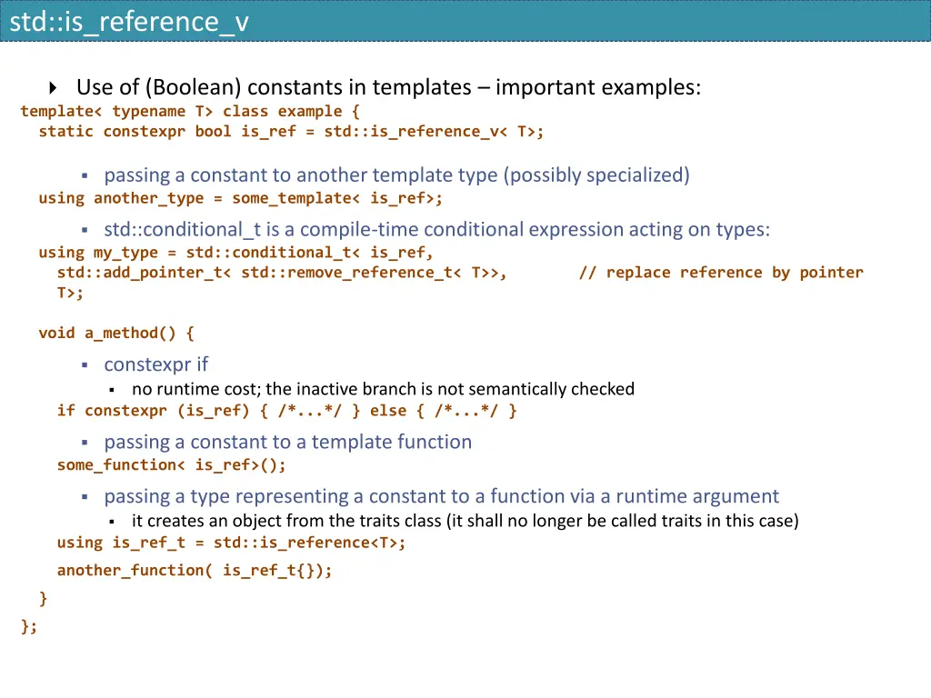 std is reference v 1