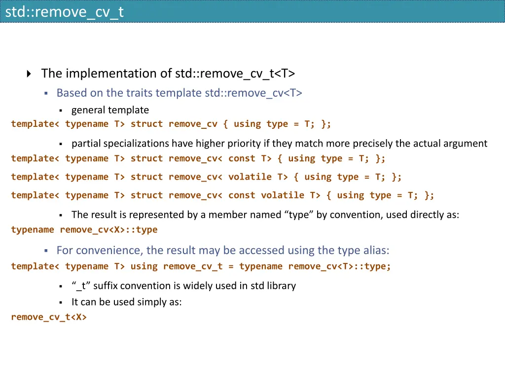 std remove cv t