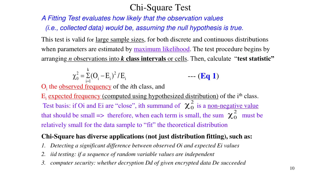 chi square test