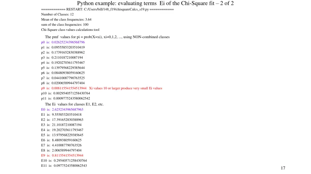python example evaluating terms 1