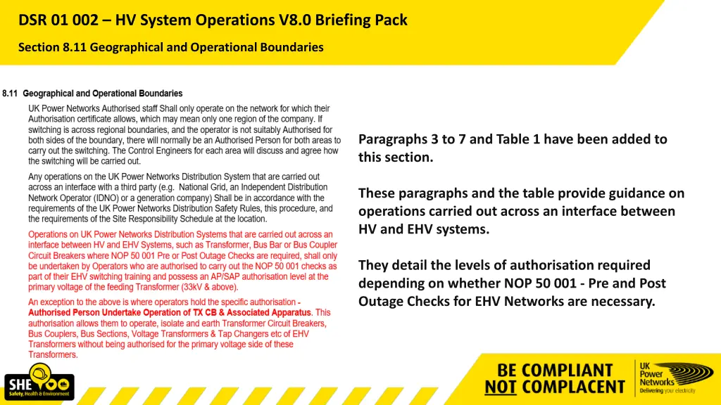 dsr 01 002 hv system operations v8 0 briefing pack 1
