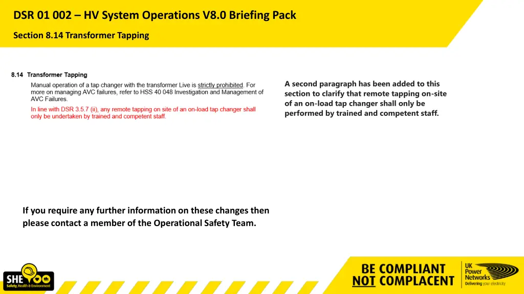 dsr 01 002 hv system operations v8 0 briefing pack 4