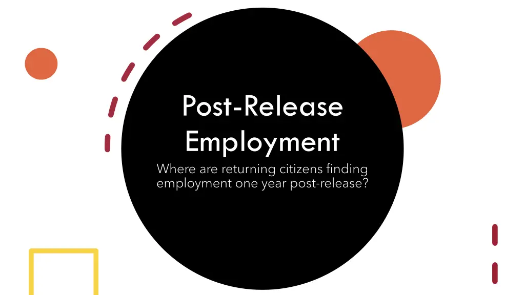 post release employment where are returning